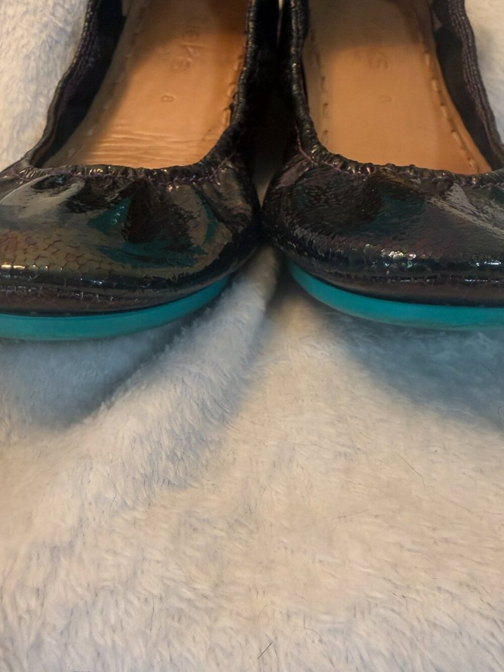 Arabian Nights Tieks size 8 with Box, Pouch/Bag and LE VD Crystal Heart Topper - Picture 17 of 17